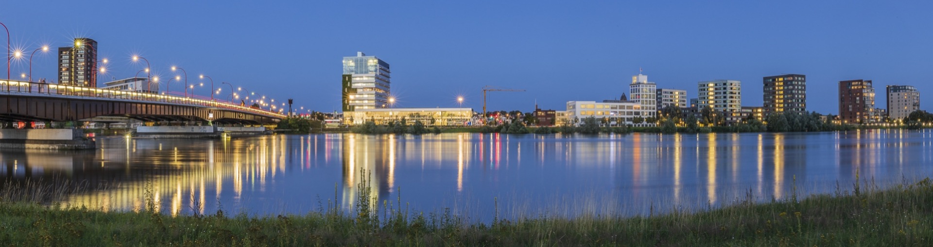 Venlo bij nacht